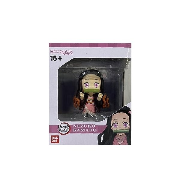 Chibi Masters Bandai Figurine de Demon Slayer Chibi | Nezuko Kamado VE562093, Plusieurs Couleurs