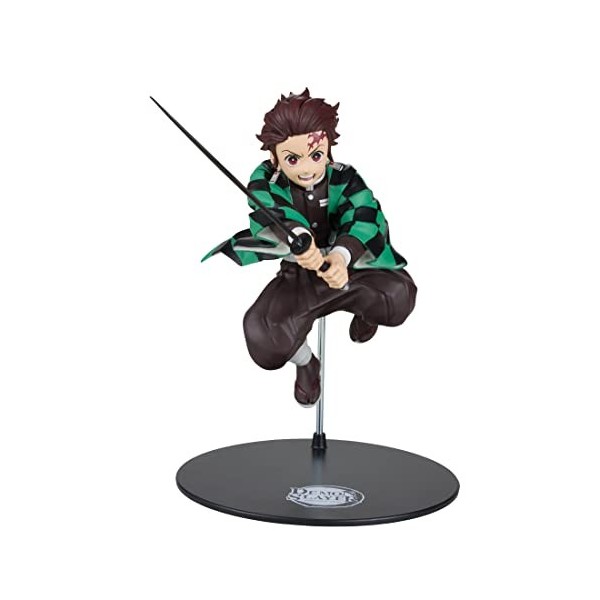 McFarlane Toys - Demon Slayer - Tanjirou Kamado - 30 cm - Personnages de Mangas et Animés - Dès 12 ans - Lansay