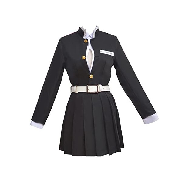 ACTASITEMS Anime Cosplay Kimono Costume,Demon Slayer-Kanroji Mitsuri Adulte Taille XL