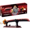 Demon Slayer Sword Splicing Model Building Blocks, Rengoku Kyoujurou, 790 pièces, 27 Pouces Samurai Sword Set avec Fourreau e