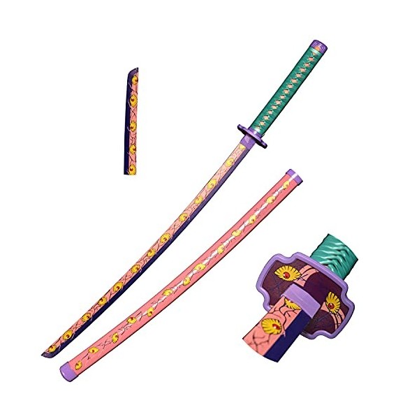 Skyward Blade Épée dAnime Cosplay en Bois, Kokushibou Samurai Épée, Fan dAnime, The Special Couteau of Blanc Couteau Katana