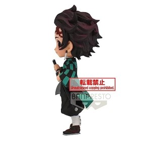 Banpresto Demon Slayer Kimetsu no Yaiba Q Posket Mini Figure Tanjiro Kamado Ver. A 14 cm