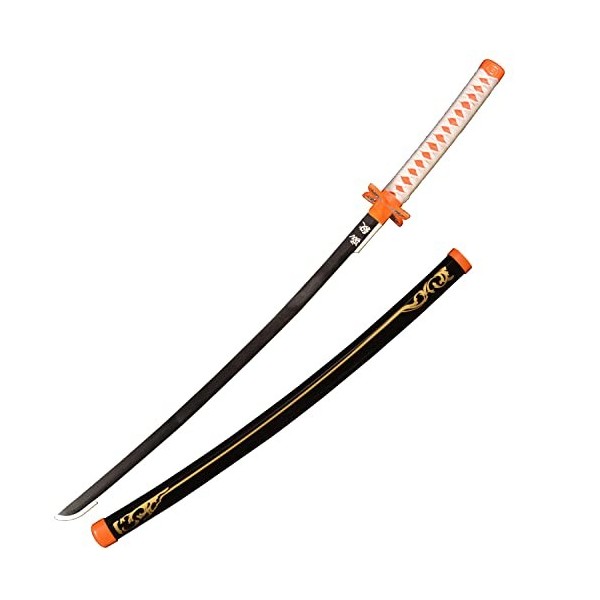 Sword Valley Anime Cosplay Épée en Bois, Épée Demon Slayer 104cm Épée en Bois - Kochou Shinobu