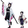 CR ROLECOS Tanjiro Kamado Cosplay Giyuu Tomioka Costume Anime Kimono Demon Slayer Halloween Ensemble complet, Rose nezuko, XX