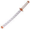 Sword Valley Anime Cosplay épée en Bois, épée de Tueur de démons 78cm épée en Bois -Rengoku Kyoujurou