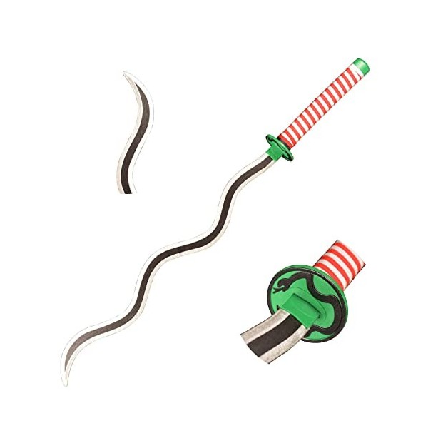 Skyward Blade Épée dAnime Cosplay en Bois, Iguro Obanai Samurai Épée, Fan dAnime, The Special Couteau Rose Couteau Katana