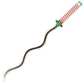 Skyward Blade Épée dAnime Cosplay en Bois, Iguro Obanai Samurai Épée, Fan dAnime, The Special Couteau Rose Couteau Katana