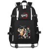 Roffatide Anime Demon Slayer Kamado Tanjirou Nezuko personnage principal imprimé sac à dos pour ordinateur portable avec port