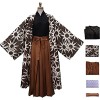 WOUND Costume de Cosplay Demon-Slayer,Personnages danime Haganezuka Hotaru Veste Manteau Tenues,Kimetsu-No-Yaiba Thème Cospl