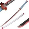 Sword Valley Anime Cosplay Épée en Bois, Épée Demon Slayer 104cm Épée en Bois - Kanroji Mitsuri