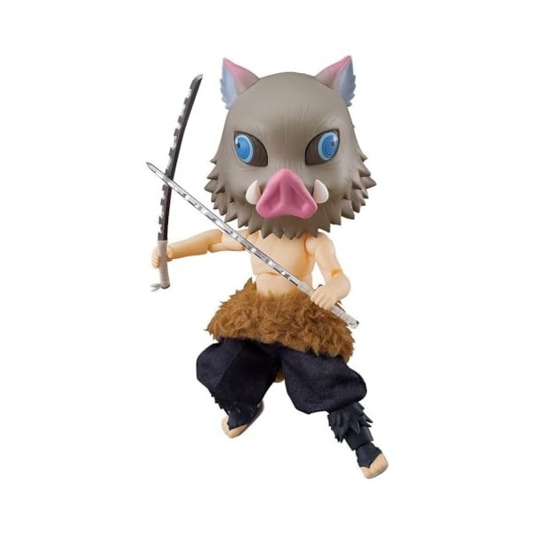 Goodsmile Demon Slayer - Inosuke Hashibira - Figurine Nendoroid Doll 14cm