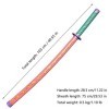 Sword Valley Anime Cosplay Épée en Bois, Épée Demon Slayer 104cm Épée en Bois - Kokushibou