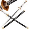 Sword Valley Anime Cosplay Épée en Bois, Épée Demon Slayer 104cm Épée en Bois -Sabito