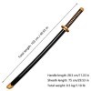 Sword Valley Anime Cosplay Épée en Bois, Épée Demon Slayer 104cm Épée en Bois -Kaigaku