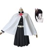 Bokerom Anime Cosplay Demon Slayer Costume pour Tsuyuri Kanao Outfit Halloween Kimono Maid Dress Avec Papillon Perruque S,Gr