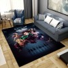 BGAFAG Demon Slayer Mode Tapis Anime 3D Imprimé pour Salon Chambre Grand Tapis Doux Maison Enfants Chambre Mignon Tapis De So