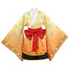 Demon Slayer Daki Cosplay Kimono Outfit, Vêtements Anime pour femmes, Kimetsu No Yaiba Ensemble complet de vêtements de fête 