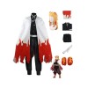 Anime Demon Slayer Role Play Clothing Rengoku Kyoujuru Cosplay Halloween Party Kimono Uniform with Perruque XXL,full set 