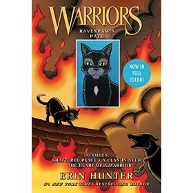 Warriors Manga: Ravenpaws Path: 3 Full-Color Warriors Manga Books in 1: Shattered Peace, A Clan in Need, The Heart of a Warr