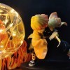 Goitruas Lampe Demon Slayer Light Lampe de table créative Lumière décorative LED Night Light Zenitsu 