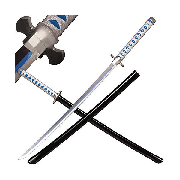 Sword Valley Anime Cosplay Épée en Bois, Épée Demon Slayer 104cm Épée en Bois -Kamado Tanjirou