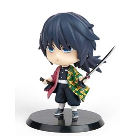 Figurines Demon Slayer GK Tomioka Giyuu Figurine Figurine Collection Cadeaux danniversaire Kimetsu no Yaiba PVC 7,1 cm