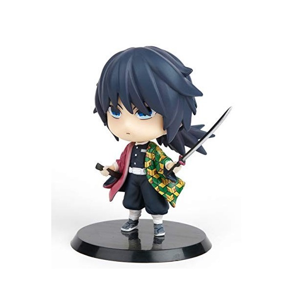 Figurines Demon Slayer GK Tomioka Giyuu Figurine Figurine Collection Cadeaux danniversaire Kimetsu no Yaiba PVC 7,1 cm