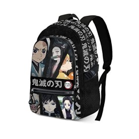 Demon Slayer Taisho Sac à dos Fight + Trousse à Crayons Triple FAN 2.0