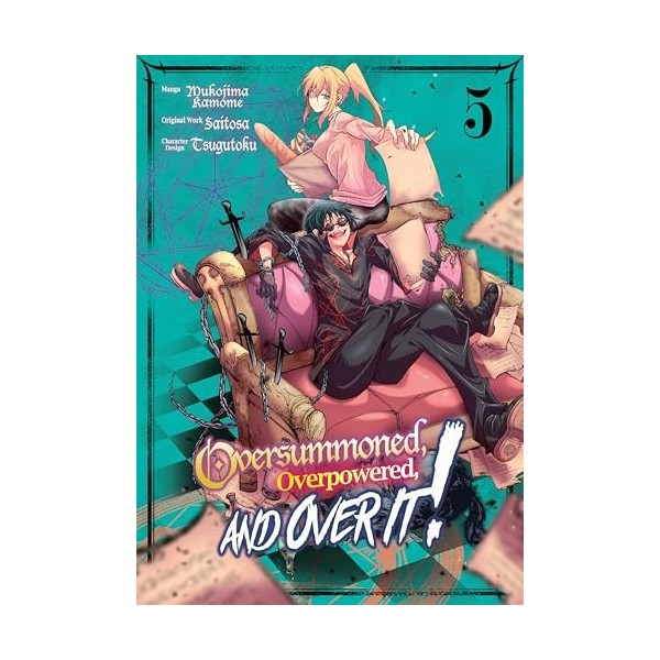 Oversummoned, Overpowered, and Over It! Manga Volume 5 English Edition 