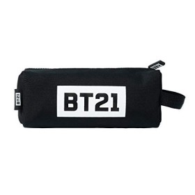 Grupo Erik - Trousse BT21 Peluche Mang 20x10x5 cm - sous Licence Officielle | Trousse Scolaire Enfant, Collège ou Lycée - Fou