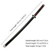Skyward Blade Épée de Cosplay en Bois - Épée de samouraï Tanjirou - Jouet pour Enfants - Fans danime, Le Couteau spécial de 