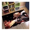 PacuM Tapis Antidérapant Moderne Minimaliste Chambre Demon Slayer Tapis denfants,Peut Être Lavé Ménage Décoration Sauvage Ta