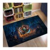 PacuM Tapis Antidérapant Moderne Minimaliste Chambre Demon Slayer Tapis denfants,Peut Être Lavé Ménage Décoration Sauvage Ta