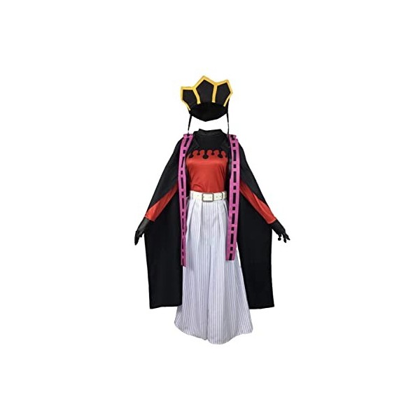 agfosa Costume de cosplay Demon Doma - Kokushibo - Anime Upper Rank - Pour Halloween - Taille M