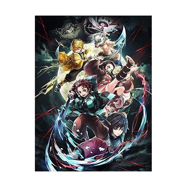 Puzzle 2000 Pièces Manga Demon Slayer Adulte 100x70cm Puzzle Adulte Classique Puzzle 2000 Pièces Demon Slayer Puzzle Adulte L
