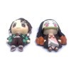 Kimetsu no Yaiba Demon Slayer Tanjiro Kamado & Nezuko Kamado – Lot de 2 aimants en mousse 3D Demon Slayer – Aimants pour réfr