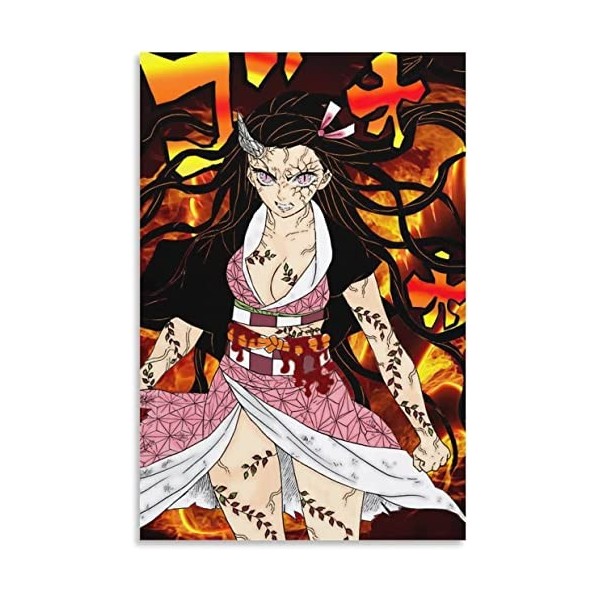 Puzzle Adulte - Puzzle 2000 pièces - Cosplay Demon Slayer - pour Adultes et Enfants dès 14 Ans - Puzzle de qualité supérieure