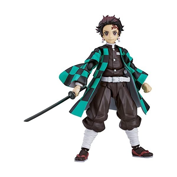 Demon Slayer Anime Figure Kamado Nezuko Figma Toy Gift 498-DX Tanjiro Box Model Toys Statue Desktop Ornaments