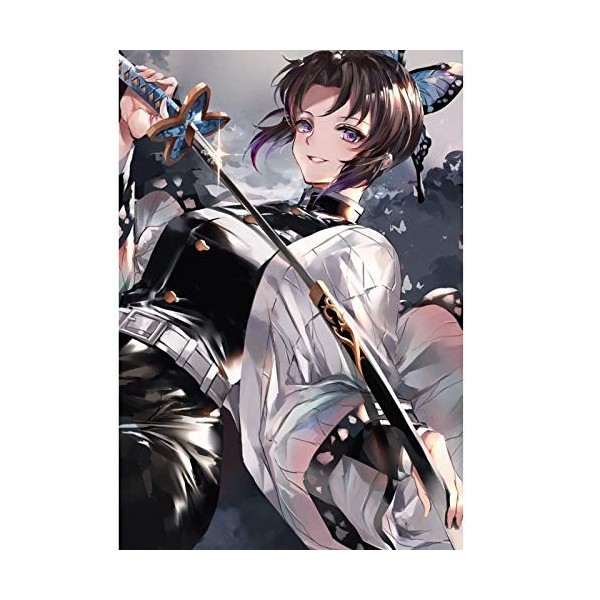 Jigsaw Demon Slayer 300/500/1000 pièces pour Adultes et Adolescents Puzzles danime Japonais Jeux de Famille drôles AJ86 Col