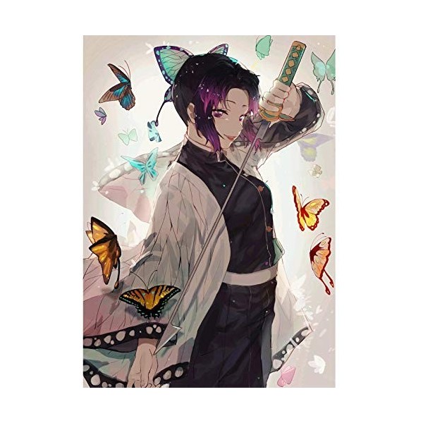 Jigsaw Demon Demon Slayer 300/500/1000 Pièces pour Adultes et Adolescents Japonais Anime Puzzles Funny Family Jeux Accueil Dé