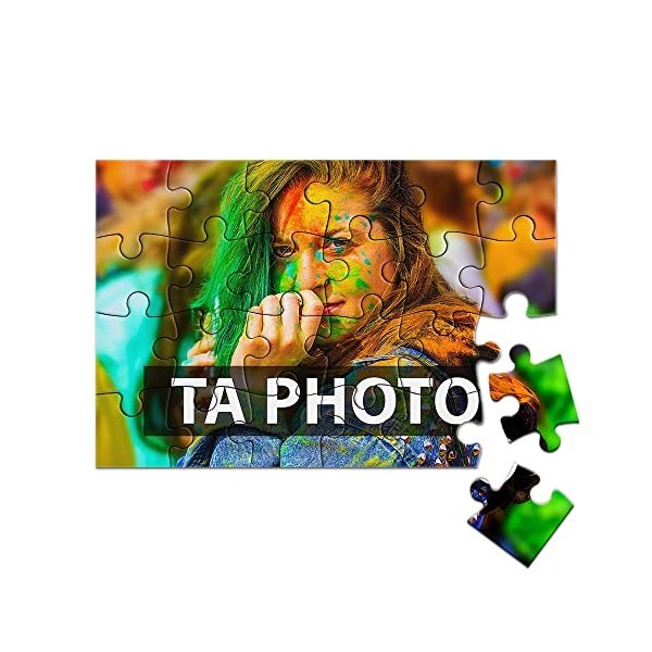 Puzzle photo 24 à 2000 pièces/avec emballage/impression avec votre propre image – 2000 pièces, boîte métallique