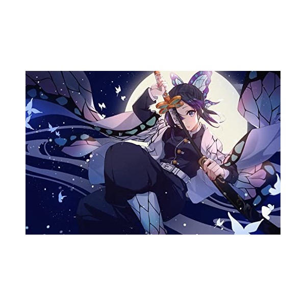 Puzzle 2000 Pièces Manga Demon Slayer Adulte 100x70cm Puzzle Adulte Classique Puzzle 2000 Pièces Demon Slayer Puzzle Adulte L