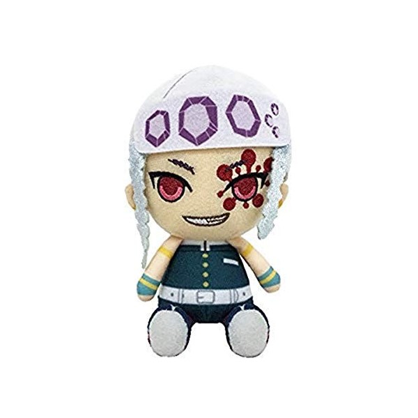 Bandai Demon Slayer Kimetsu no Yaiba Chibi Plush Peluche 15cm, Sunrise Tengen Uzui 