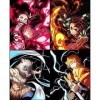 Puzzle de 2000 Pièces pour Adultes - Manga Demon Slayer Jigsaw Puzzle - Jeu Familial Amusant au Design Unique - Jouet pour Ca