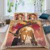 Housse de Couette 220x240 - Manga Demon Slayer Parure de Lit en Microfibre zippée Adulte 2 Personnes avec Fermeture éclair, P