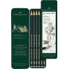 Faber-Castell 119063 Set de 6 crayons graphite CASTELL 9000