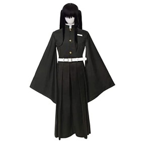 ACTASITEMS Anime Cosplay Kimono Costume,Demon Slayer-Tokitou Muichirou Adulte Taille S
