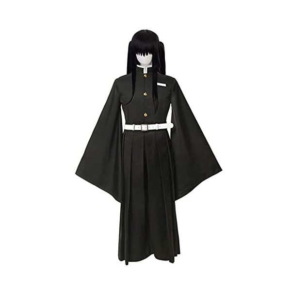 ACTASITEMS Anime Cosplay Kimono Costume,Demon Slayer-Tokitou Muichirou Adulte Taille S