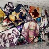 Papier peint Anime Demon Slayer Studio Lait Thé Boutique Décoration Japonais Manga Couleur mural personnalisé pour salon cham