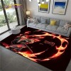 YZGAH Demon Slayer Imprimé Tapis De Salle De Bain Dessin Animé Imprimé Tapis De Sol De Porte Antidérapant G5182 100X160Cm